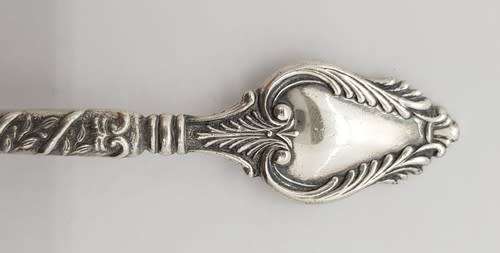 Sterling Silver Candida Teaspoon weight 17.4g as per photo