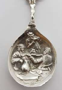 Dutch Silver Souvenir Spoon 90% weight 26g as per photo