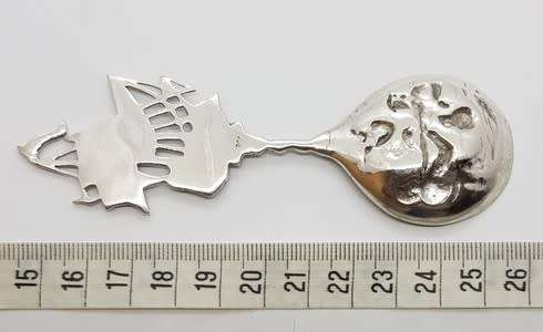 Dutch Silver Souvenir Spoon 90% weight 26g as per photo