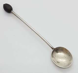 Antique Sterling Silver Mustard Spoon weight 7.3g as per photo