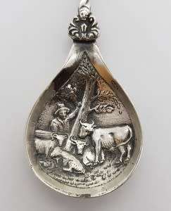 Dutch Silver Souvenir Spoon- Moving Windmill- Hallmarked, Made in Holland weight 19.4g as per photo