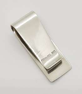 Vintage Sterling Silver Elephant Money Clip Hallmarked 925, weight 16g as per photo