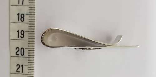 Vintage Sterling Silver Elephant Money Clip Hallmarked 925, weight 16g as per photo