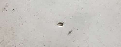 Vintage Sterling Silver Enamelled Trinket Box height 2cm weight 52g as per photo