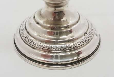 800 Silver German/Italian Emoire Style Sugar Bowl weight 130g height 11.5cm diameter 10cm