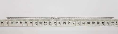 925 Sterling Silver Men's Chain weight 1.6g as per photo