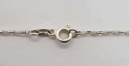 925 Sterling Silver Chain with Pendant weight 3.4g as per photo