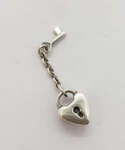 925 Sterling Silver Pandora-Style Charm weight 2.9g as per photo