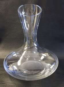 Glass Decanter height 26cm as per photo