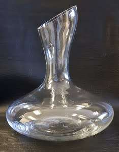 Glass Decanter height 26cm as per photo