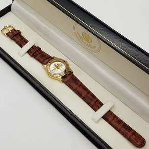USA 1 Dime Coin Ladies Watch with Genuine Leather Strap in box, made by Mint Time as per photo