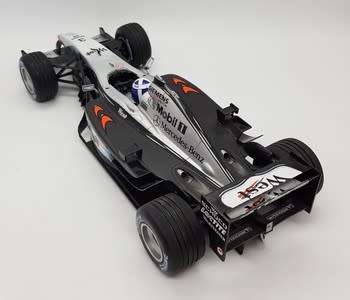 Paul's Model Art MiniChamps Mclaren Mercedes Model Car Scale 1/18, missing fin as per photo