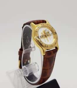 USA 1 Dime Coin Ladies Watch with Genuine Leather Strap in box, made by Mint Time as per photo