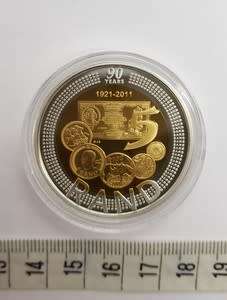 2011 SA Bi-Metal R5 Coin In Box  as per photo