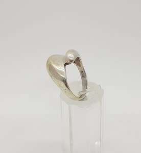 925 Sterling Silver Ring weight 4.9g size N as per photo