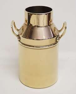 Small Brass Milk Pale with handles as per photo