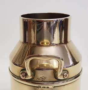 Small Brass Milk Pale with handles as per photo