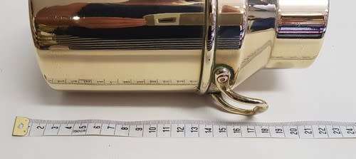 Small Brass Milk Pale with handles as per photo