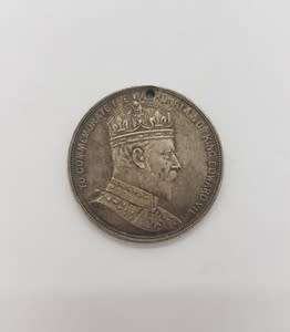 SA Colony of Natal 1902 King Edward VII Coronation Silver Medallion as per photo