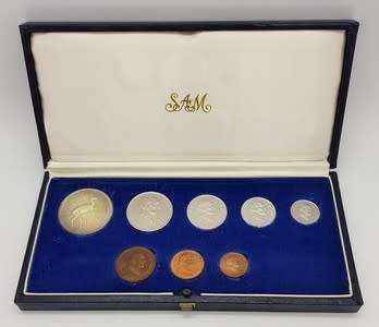 1976 South Africa Proof Set asper photo
