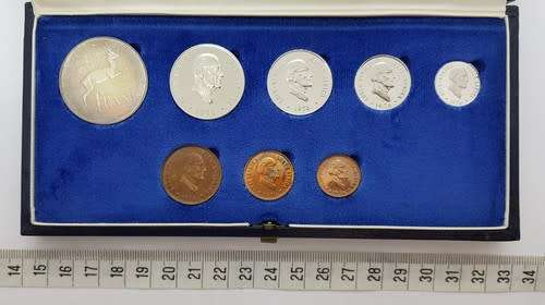 1976 South Africa Proof Set asper photo