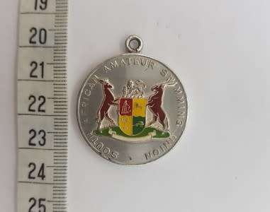 SA Amateur Swimming Union Medal as per photo