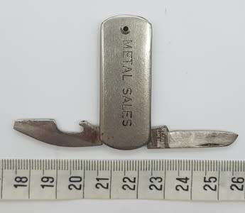 Miniature M.L. Savage Cape Town pocket knife as per photo