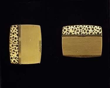 Vintage Gold Plated Cufflinks as per photo