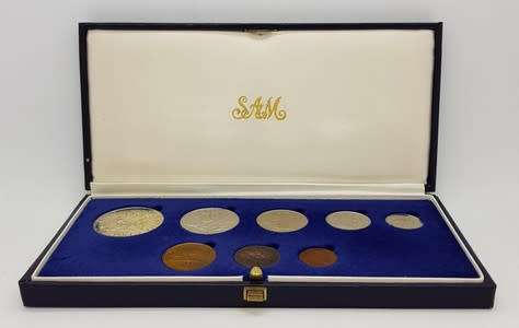 1983 South Africa Proof Set as per photo
