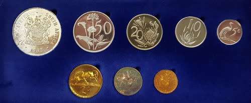 1983 South Africa Proof Set as per photo