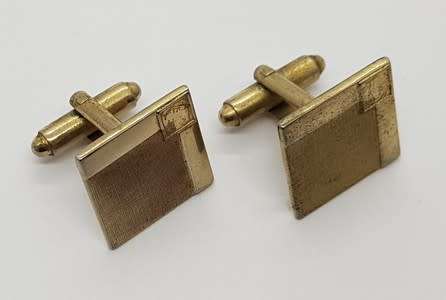 Vintage Gold Plated Cufflinks