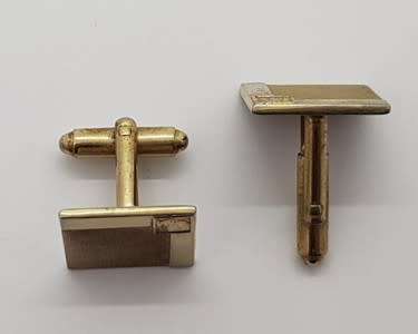 Vintage Gold Plated Cufflinks