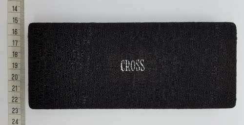 Vintage Sterling Silver Cross Slender Ladies Ballpoint Pen as per photo