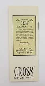 Vintage Sterling Silver Cross Slender Ladies Ballpoint Pen as per photo