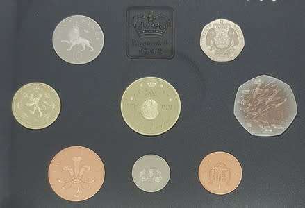 1994 Royal Mint United Kingdom Proof Set as per photo