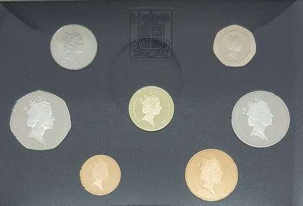 1992 Royal Mint United Kingdom Proof Set as per photo