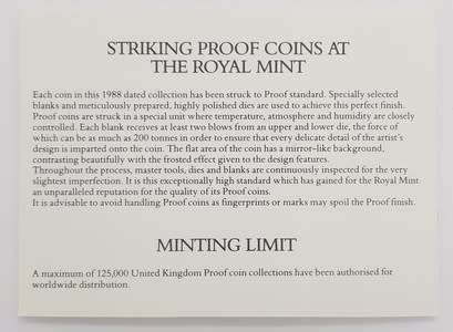 1992 Royal Mint United Kingdom Proof Set as per photo