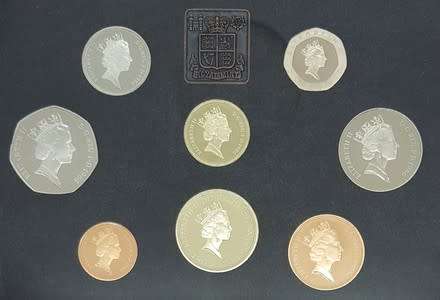 1986 Royal Mint United Kingdom Proof Set as per photo