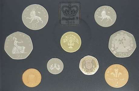 1998 Royal Mint United Kingdom Proof Set - Prince Charles 50th Birthday as per photo