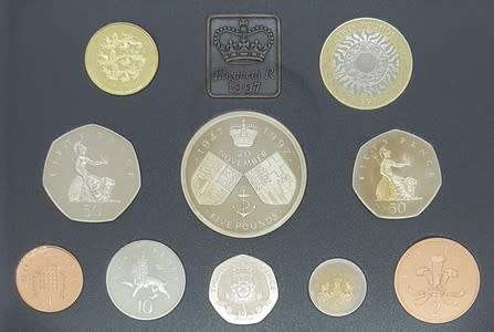 1997 Royal Mint United Kingdom Proof Set as per photo