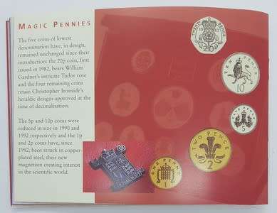 1997 Royal Mint United Kingdom Proof Set as per photo