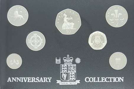 1996 Royal Mint United Kingdom Proof Set- 25th anni if Decimanisation as per photo