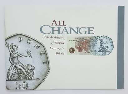 1996 Royal Mint United Kingdom Proof Set- 25th anni if Decimanisation as per photo