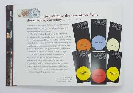 1996 Royal Mint United Kingdom Proof Set- 25th anni if Decimanisation as per photo