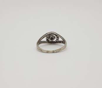 925 Sterling Silver Ring Size N Weight 2.3g as per photo