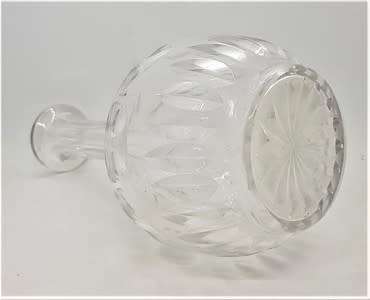 Crystal wine decanter (needs cork) as per photo