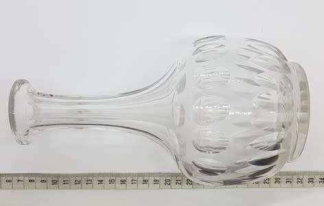 Crystal wine decanter (needs cork) as per photo