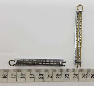 Pair of Post Office Inspector name badges - as per scan