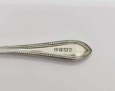 EPNS egg cup and spoon in box PRICE REDUCED