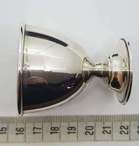 EPNS egg cup and spoon in box PRICE REDUCED